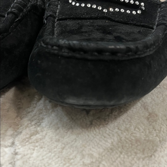 UGG Ansley Women's Black Loafer with Rhinestone Detail - Picture 10 of 10